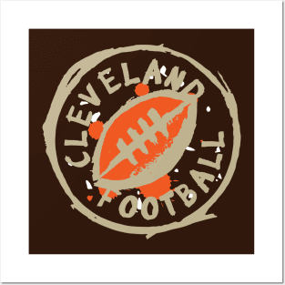 Cleveland Football 03 Posters and Art